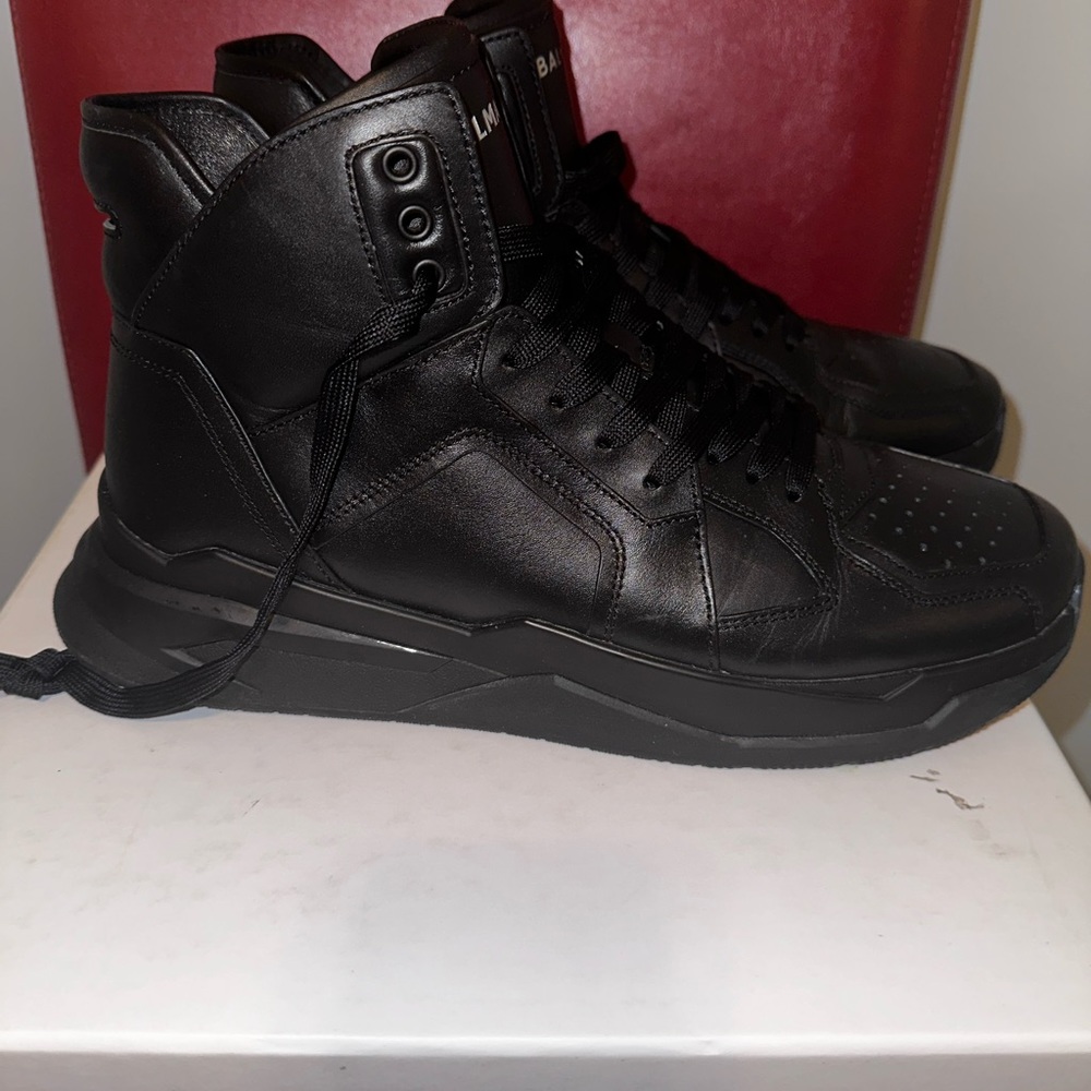 Balmain high top sneaker, size 47,